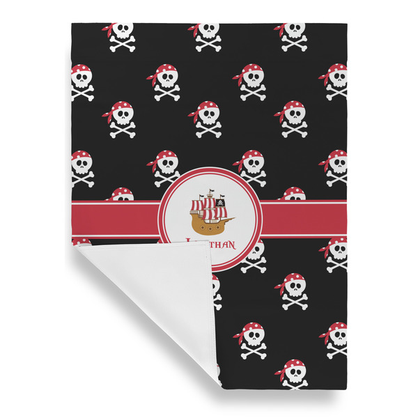 Pirate House Flags - Single Sided - FRONT FOLDED