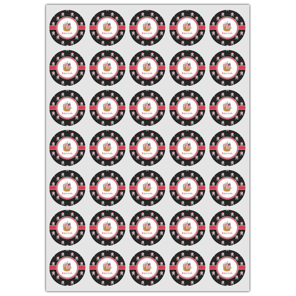 Pirate Icing Circle - XSmall - Set of 35