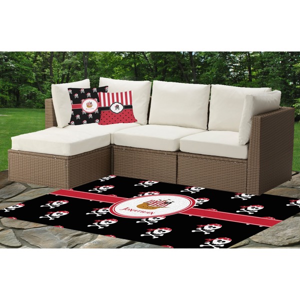 Pirate Outdoor Mat & Cushions