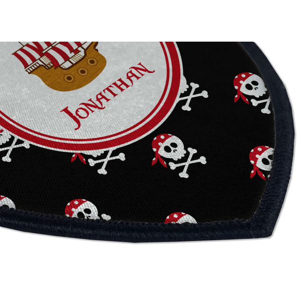 Pirate Iron on Shield 3 Detail