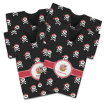 Pirate Jersey Bottle Cooler - Set of 4 (Personalized)