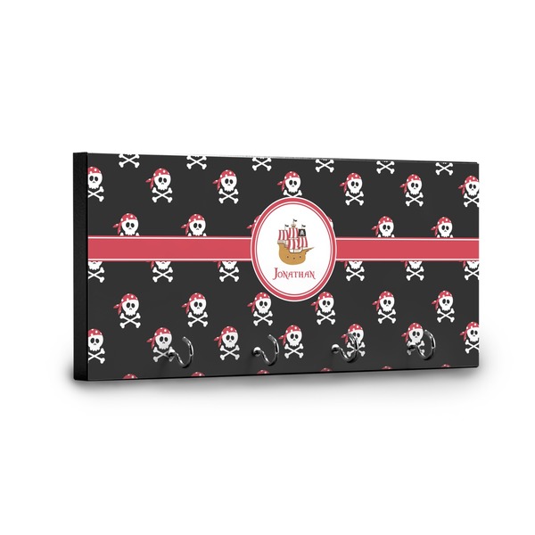 Pirate Key Hanger - Front View with Hooks