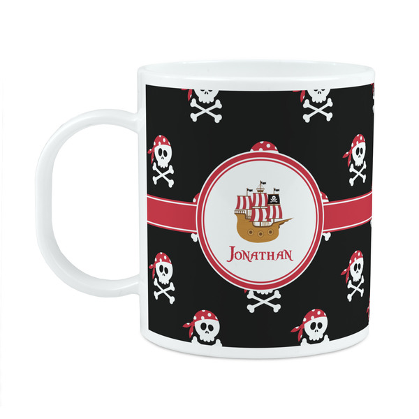 Custom Pirate Plastic Kids Mug (Personalized)