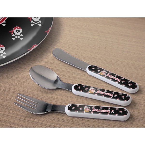 Pirate Kids Flatware w/ Plate