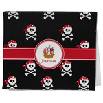 Pirate Kitchen Towel - Poly Cotton w/ Name or Text