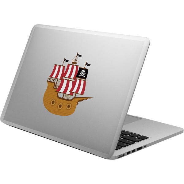 Custom Pirate Laptop Decal