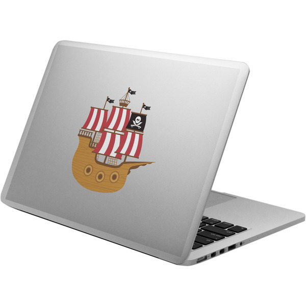 Custom Pirate Laptop Decal