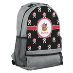Pirate Backpack - Grey (Personalized)