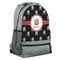 Pirate Large Backpack - Gray - Angled View