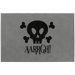 Pirate Large Gift Box w/ Engraved Leather Lid (Personalized)