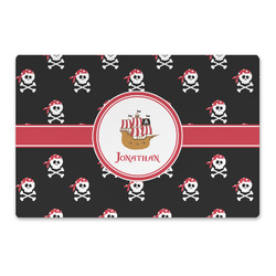 Pirate Large Rectangle Car Magnet (Personalized)