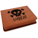 Pirate Leatherette 4-Piece Wine Tool Set (Personalized)