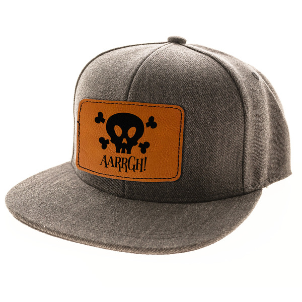 Pirate Leatherette Patches - LIFESTYLE (HAT) Rectangle