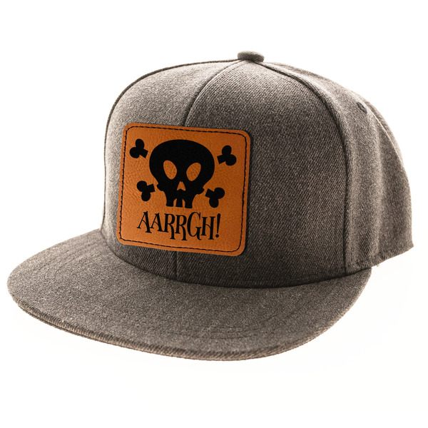 Pirate Leatherette Patches - LIFESTYLE (HAT) Square