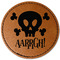 Pirate Leatherette Patches - Round