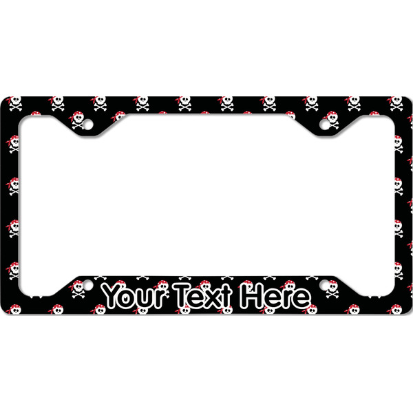 Pirate License Plate Frame - Style C