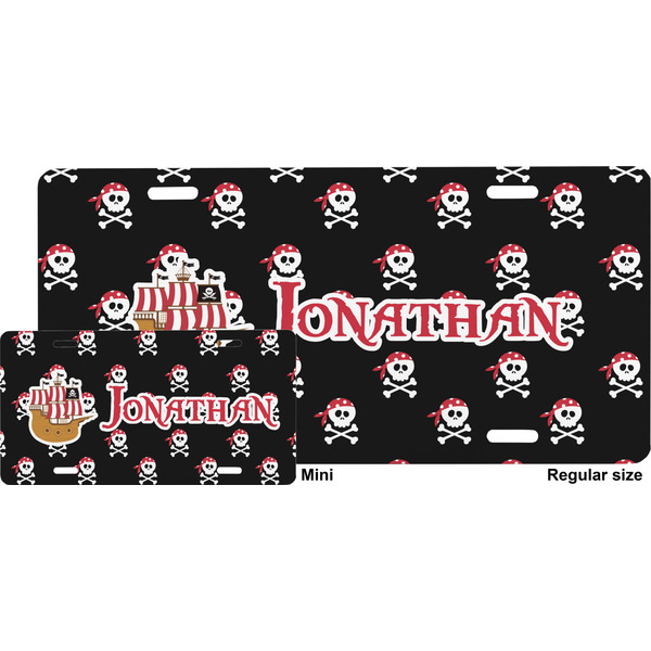 Pirate License Plate (Sizes)