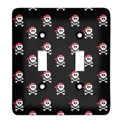 Pirate Light Switch Cover (2 Toggle Plate)
