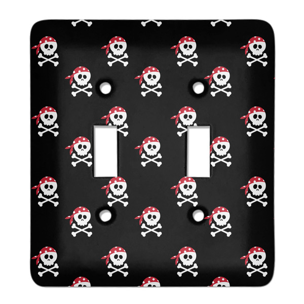 Custom Pirate Light Switch Cover (2 Toggle Plate)