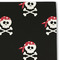 Pirate Linen Placemat - DETAIL