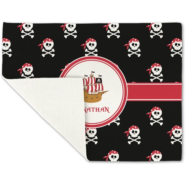Pirate Linen Placemat - Folded Corner (single side)