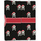 Pirate Linen Placemat - Folded Half (double sided)