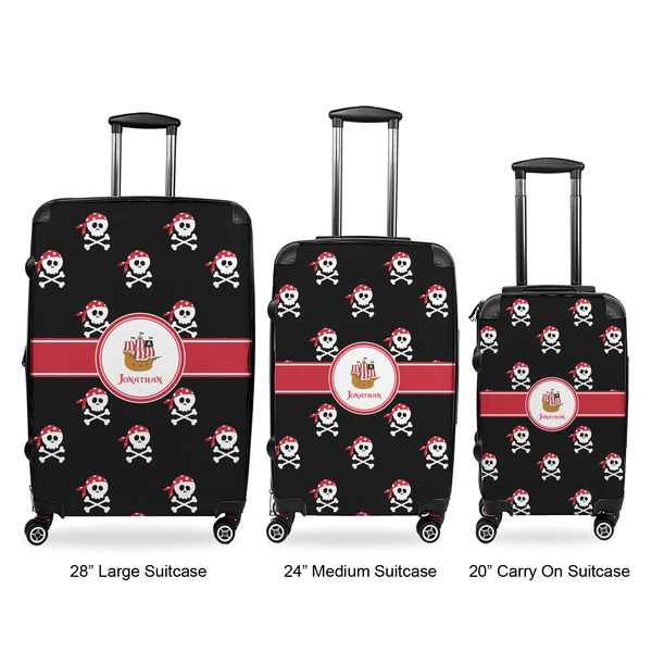 Pirate Luggage Bags all sizes - With Handle