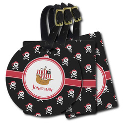 Pirate Plastic Luggage Tag (Personalized)