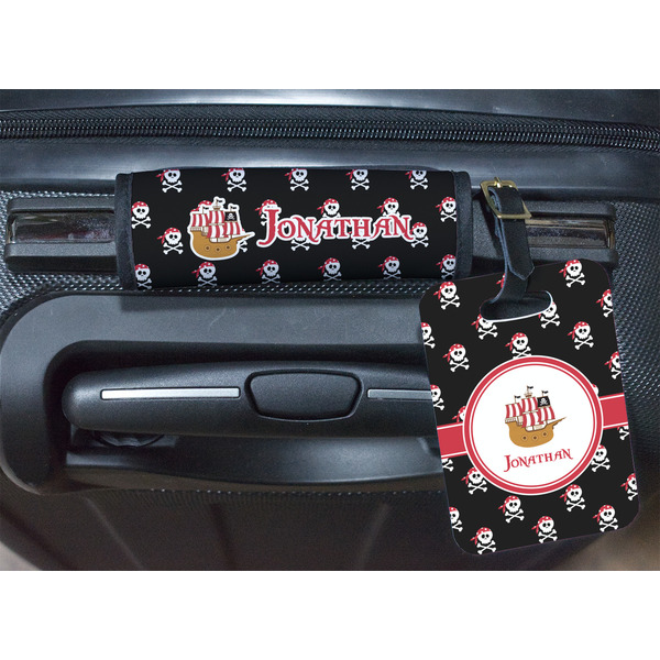 Pirate Luggage Wrap & Tag