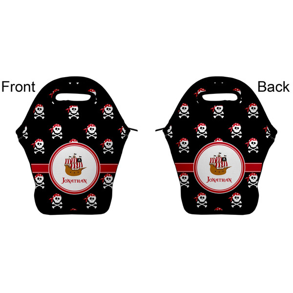 Pirate Lunch Bag - Front and Back