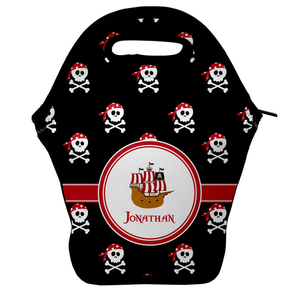 Custom Pirate Lunch Bag w/ Name or Text