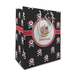 Pirate Medium Gift Bag (Personalized)