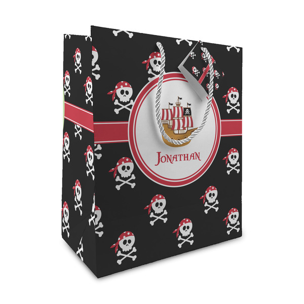 Custom Pirate Medium Gift Bag (Personalized)