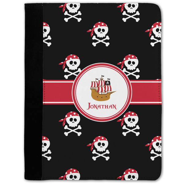 Custom Pirate Notebook Padfolio - Medium w/ Name or Text