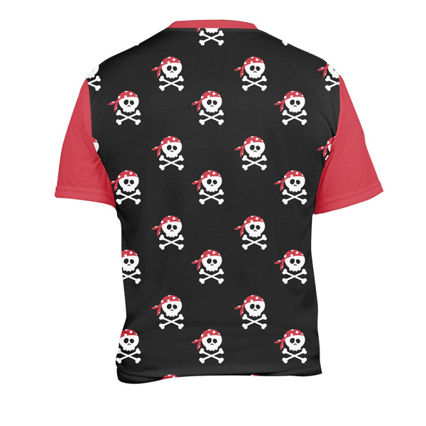 Pirate Men's Crew Neck T Shirt Medium - Back