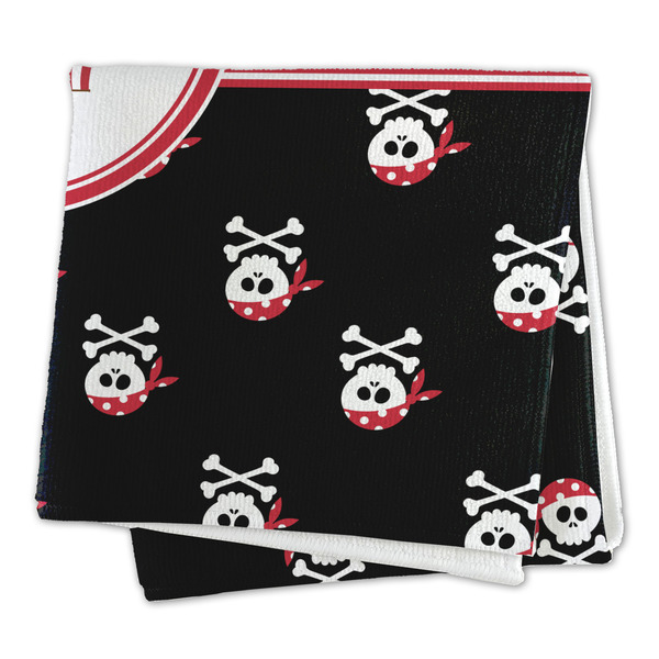 Pirate Microfiber Dish Rag - FOLDED (square)