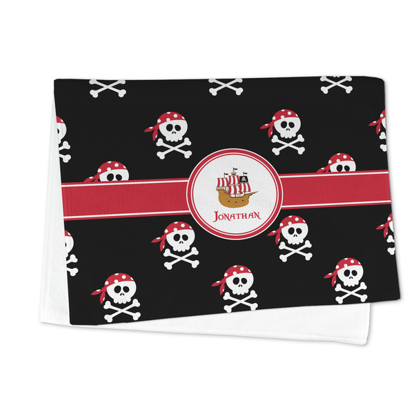Pirate Microfiber Dish Towel - FOLDED HALF