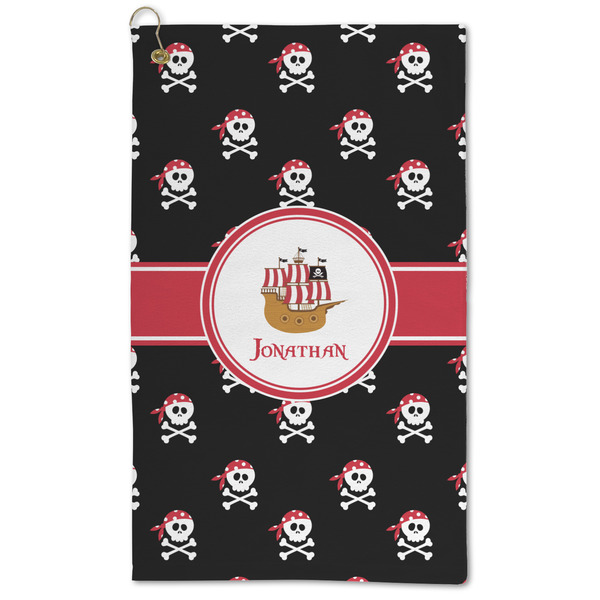 Custom Pirate Microfiber Golf Towel - Large (Personalized)