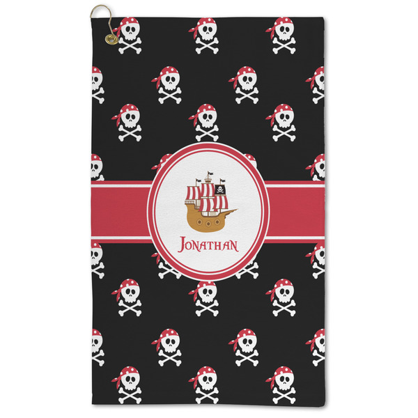 Custom Pirate Microfiber Golf Towel - Large (Personalized)