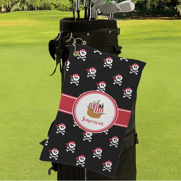 Pirate Microfiber Golf Towels - Small - LIFESTYLE