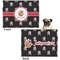 Pirate Microfleece Dog Blanket - Regular - Front & Back