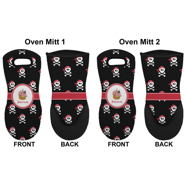 Pirate Neoprene Oven Mitt - Set of 2 - Approval