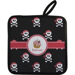 Pirate Pot Holder w/ Name or Text