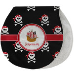 Pirate Burp Pad - Velour w/ Name or Text