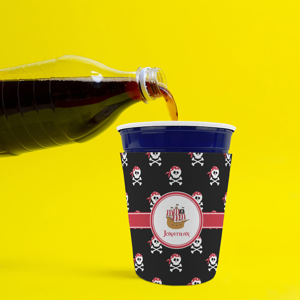 Pirate Party Cup Sleeves - without bottom - Lifestyle