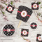 Pirate Party Supplies Combination Image - All items - Plates, Coasters, Fans