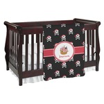 Pirate Baby Blanket (Single Sided) (Personalized)