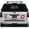 Pirate Personalized Car Magnets on Ford Explorer