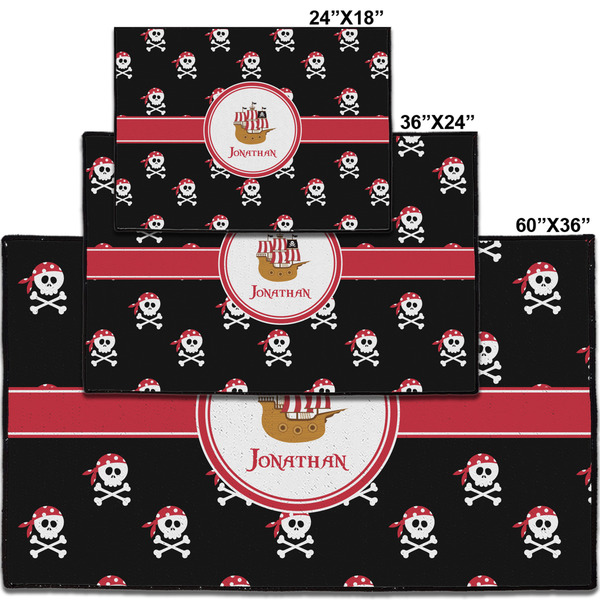 Pirate Personalized Door Mat - Group Parent IMF