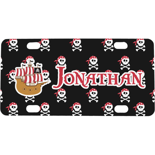 Custom Pirate Mini/Bicycle License Plate (Personalized)